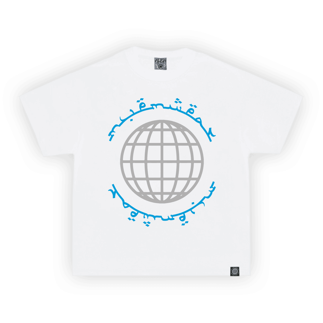 Beyaz ''Worldwide'' Tee